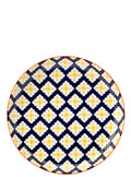 Utopia Cadiz Blue & Orange Plate 8" (20cm)(Box of 6)