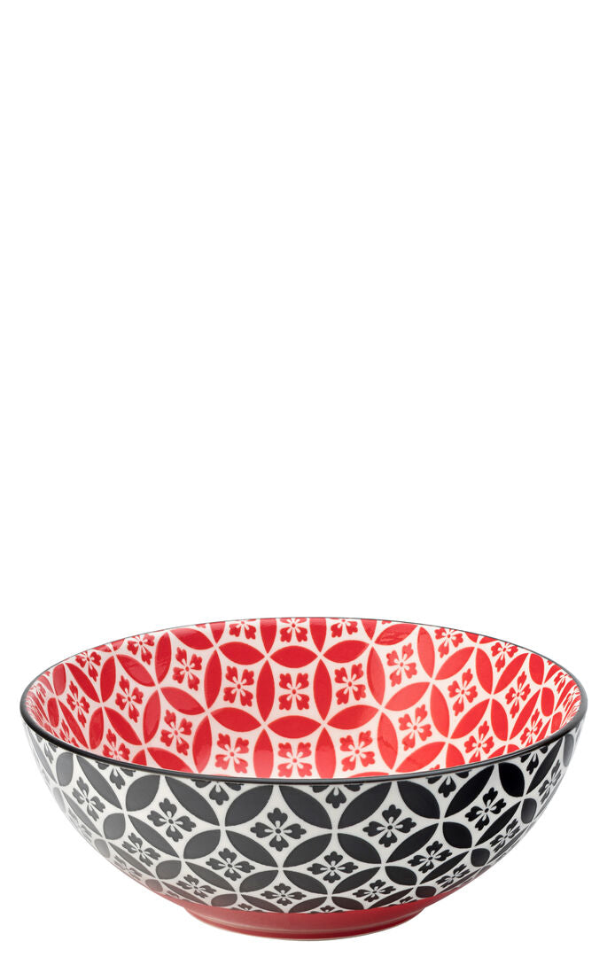 Utopia Cadiz Red & Black Bowl 6.3" (16cm)(Box of 6)