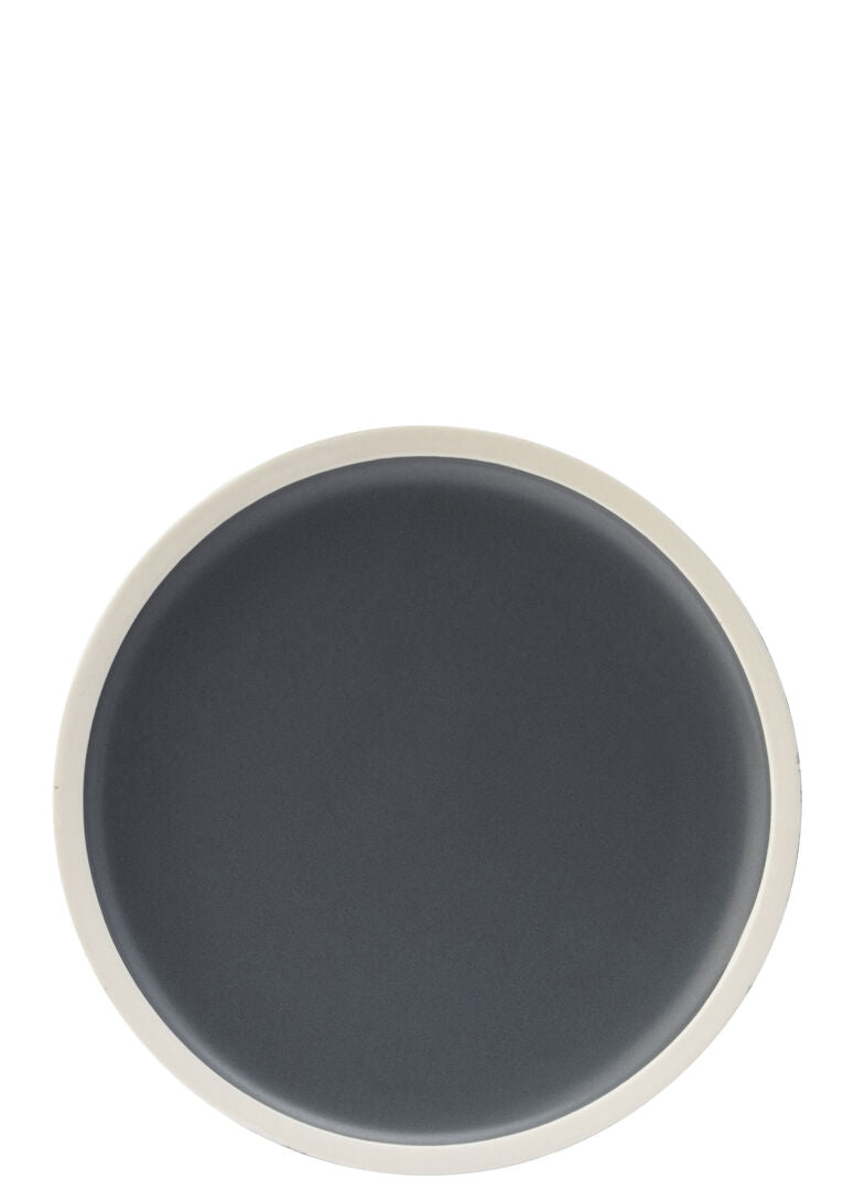 Utopia Forma Charcoal Plate 6.5" (17cm)(Box of 6)