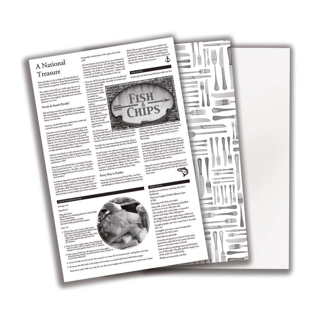 Utopia Cutlery Greaseproof Paper 10 x 17" (25.5 x 42cm)(Pack of 500)