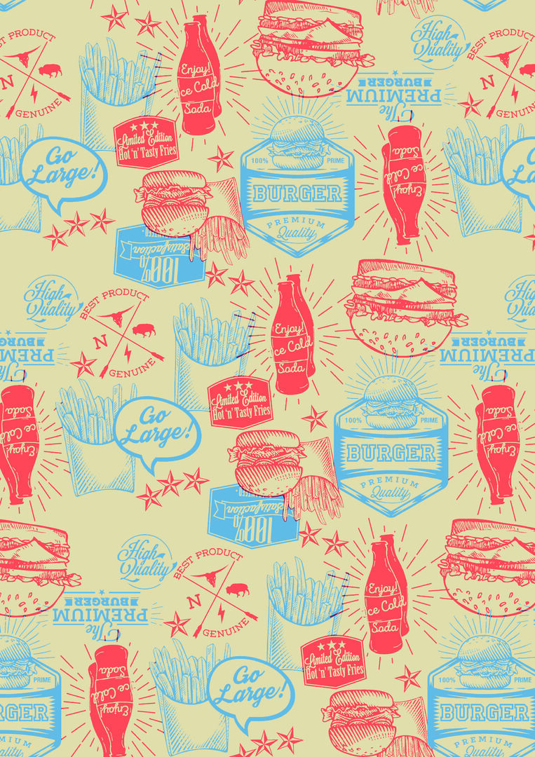 Utopia Burger Presentation Paper 10 x 17" (25.5 x 43cm)(Pack of 500)