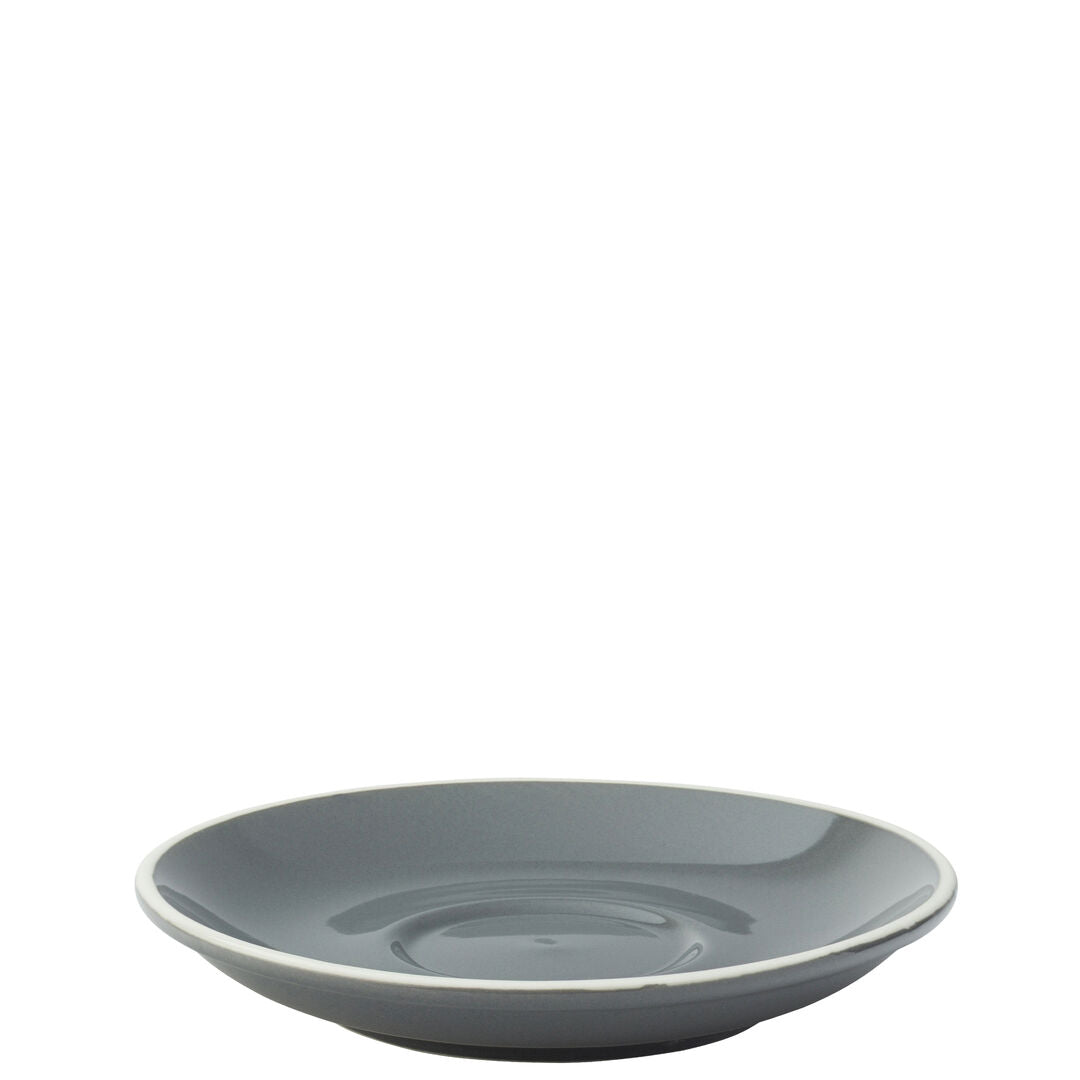Utopia Barista Grey Cup Saucer 5.5" (14cm)(Box of 12)