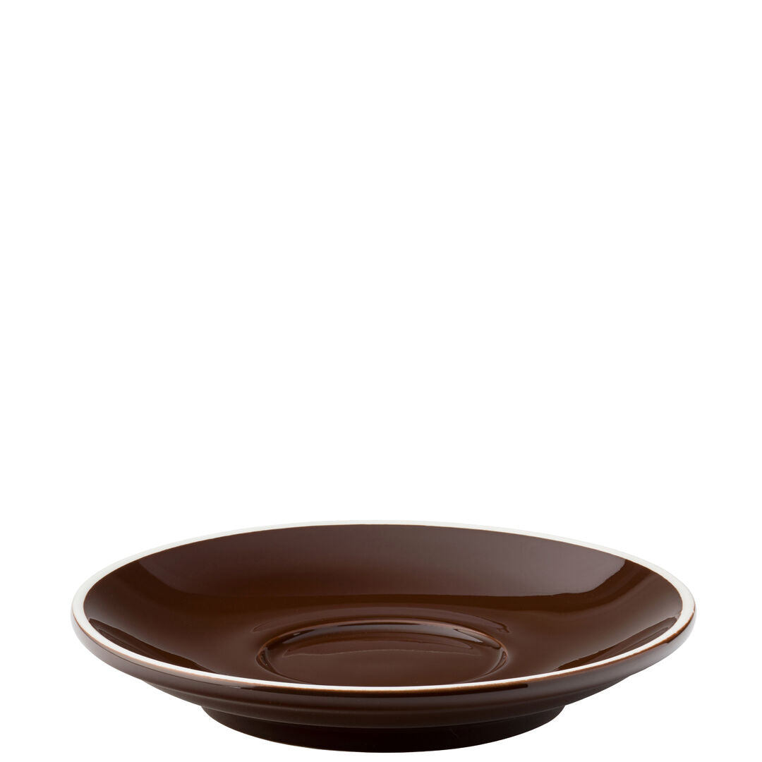 Utopia Barista Brown Saucer 6" (15cm)(Box of 6)