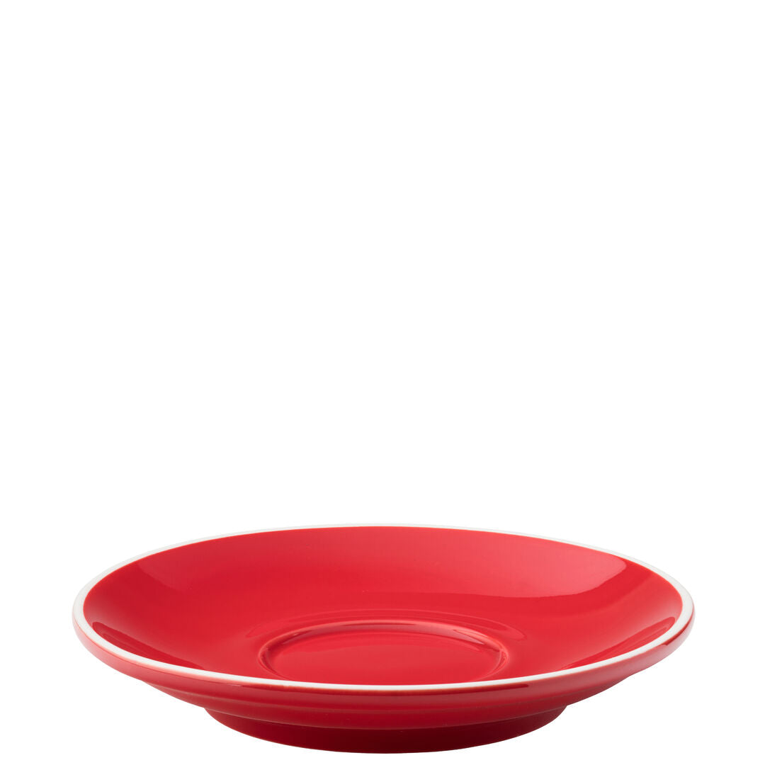 Utopia Barista Red Saucer 6" (15cm)(Box of 6)