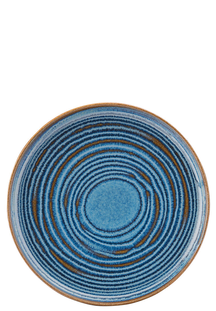 Utopia Santo Cobalt Coupe Plate 7" (17.5cm)(Box of 6)