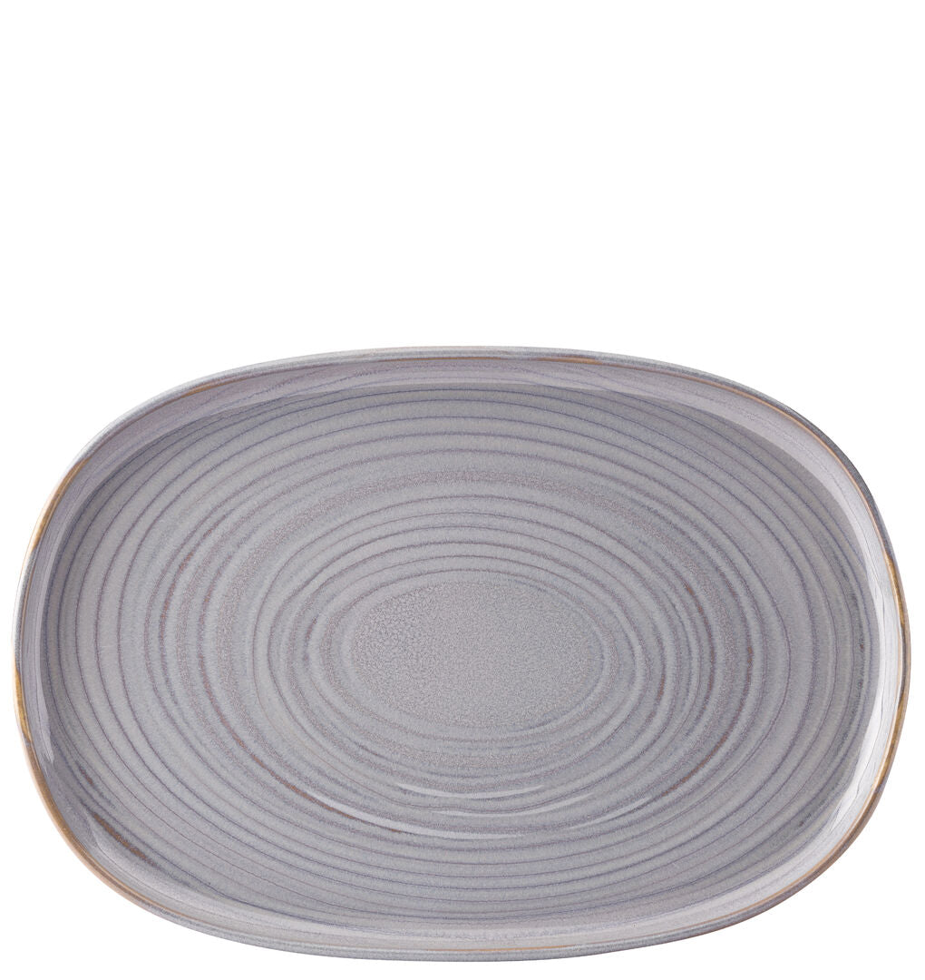 Utopia Santo Dark Grey Platter 13" (33cm)(Box of 4)