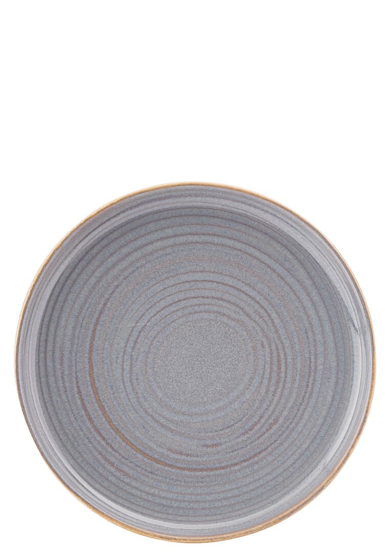 Utopia Santo Dark Grey Coupe Plate 7" (17.5cm)(Box of 6)