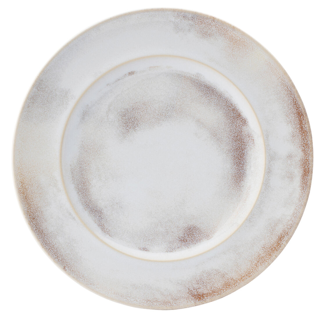 Utopia Algarve Oyster Winged Plate 11" (28cm)(Box of 6)