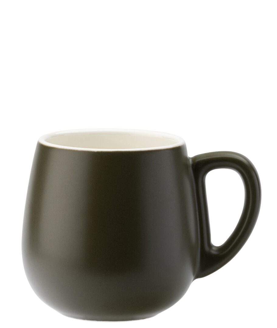 Utopia Barista Matt Olive Mug 15oz (42cl)(Box of 6)
