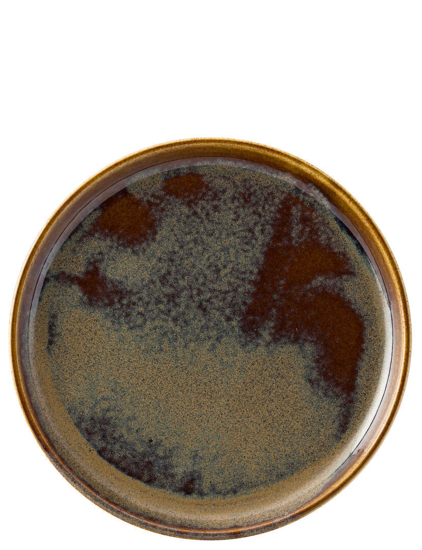 Utopia Murra Toffee Walled Plate 8.25" (21cm)(Box of 6)