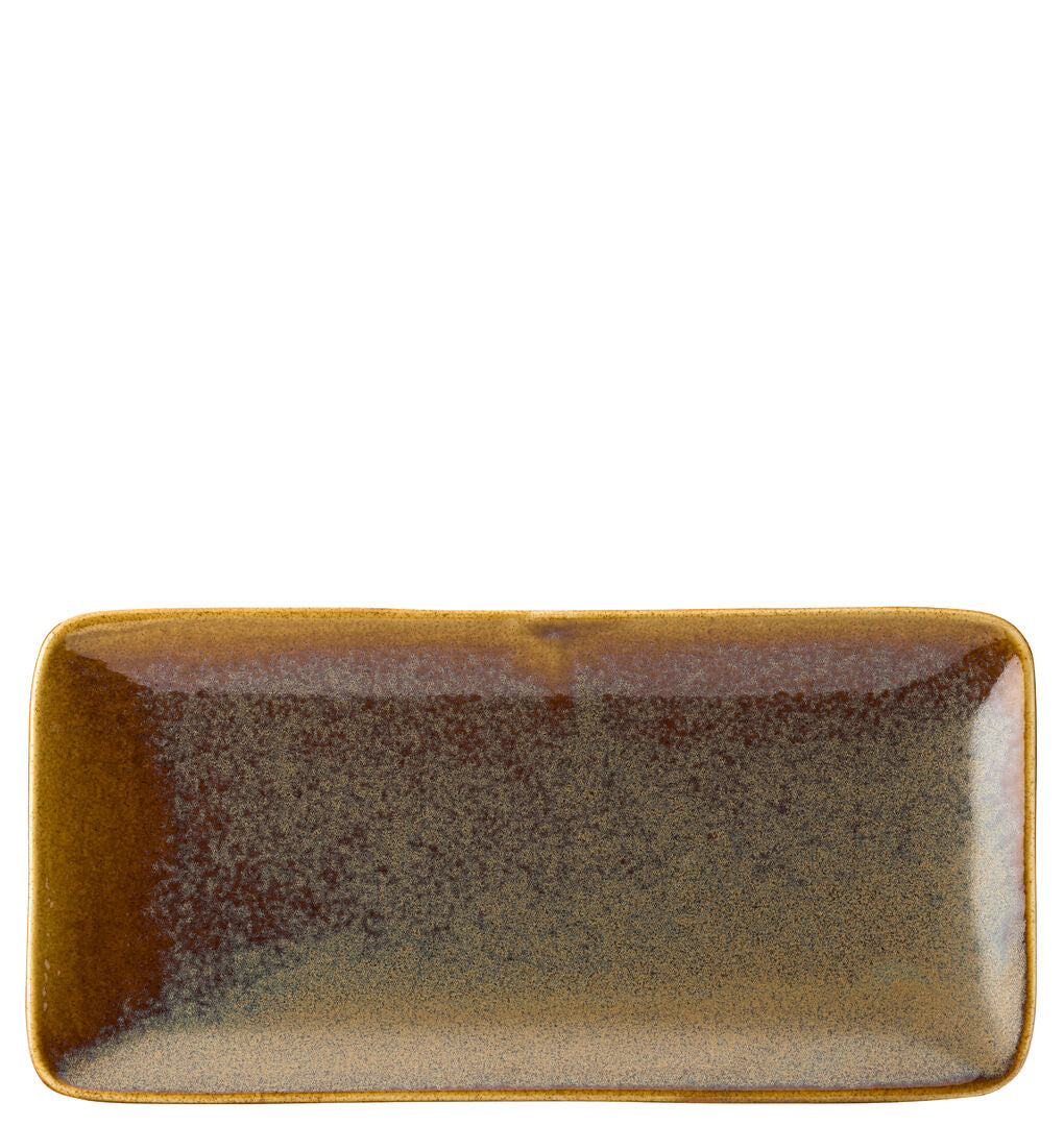 Utopia Murra Toffee Rectangular Platter 30 x 14cm(Box of 6)