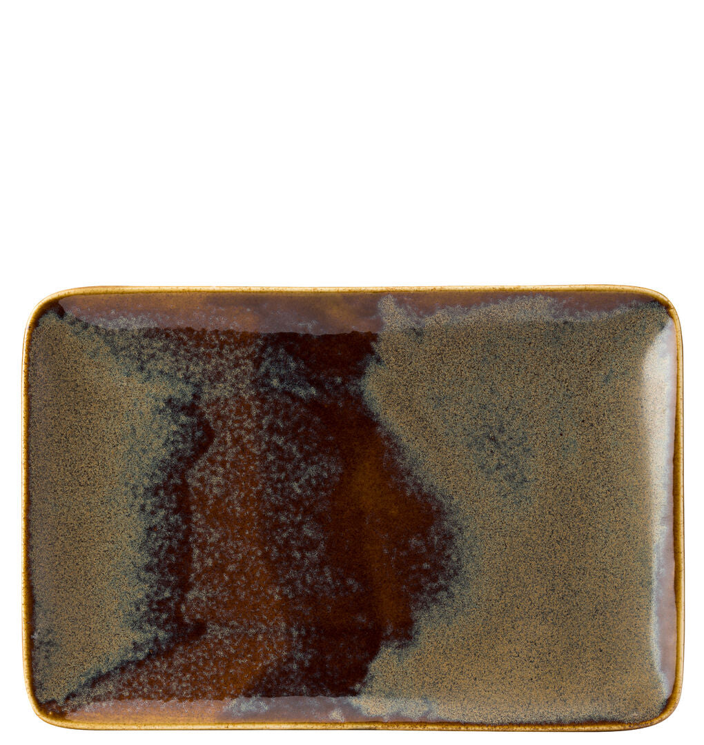 Utopia Murra Toffee Rectangular Platter 30 x 20cm(Box of 6)
