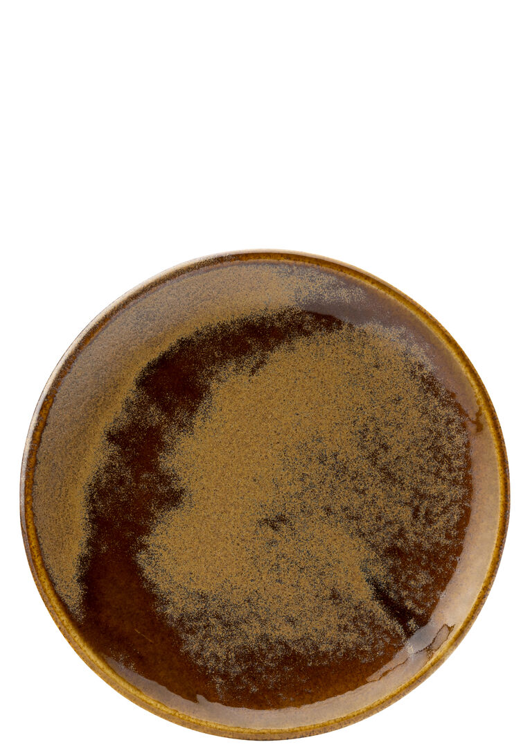 Utopia Murra Toffee Coupe Plate 6.5" (17cm)(Box of 6)