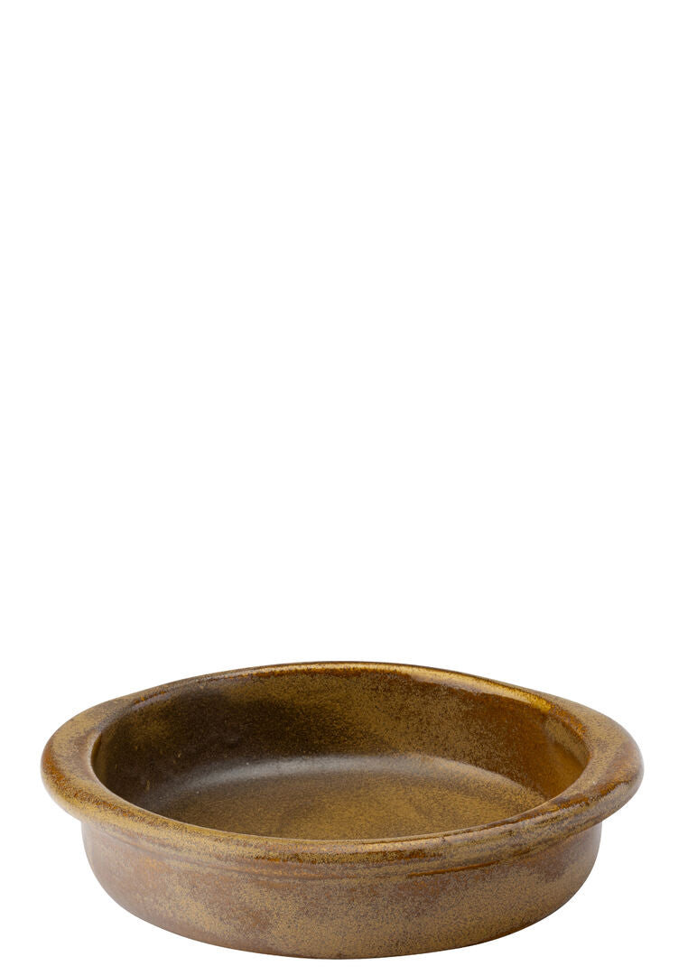 Utopia Murra Toffee Round Eared Dish 7" (18cm)(Box of 6)