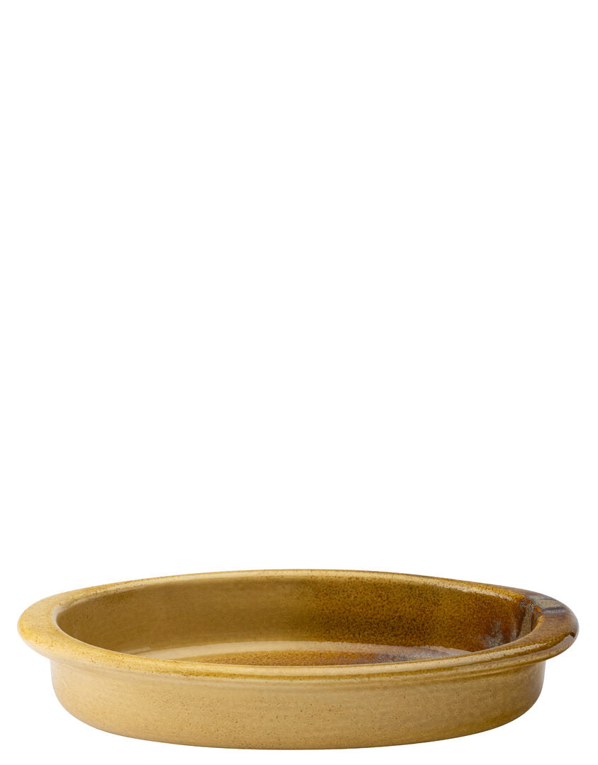 Utopia Murra Toffee Oval Eared Dish 8.5" (22cm)(Box of 6)
