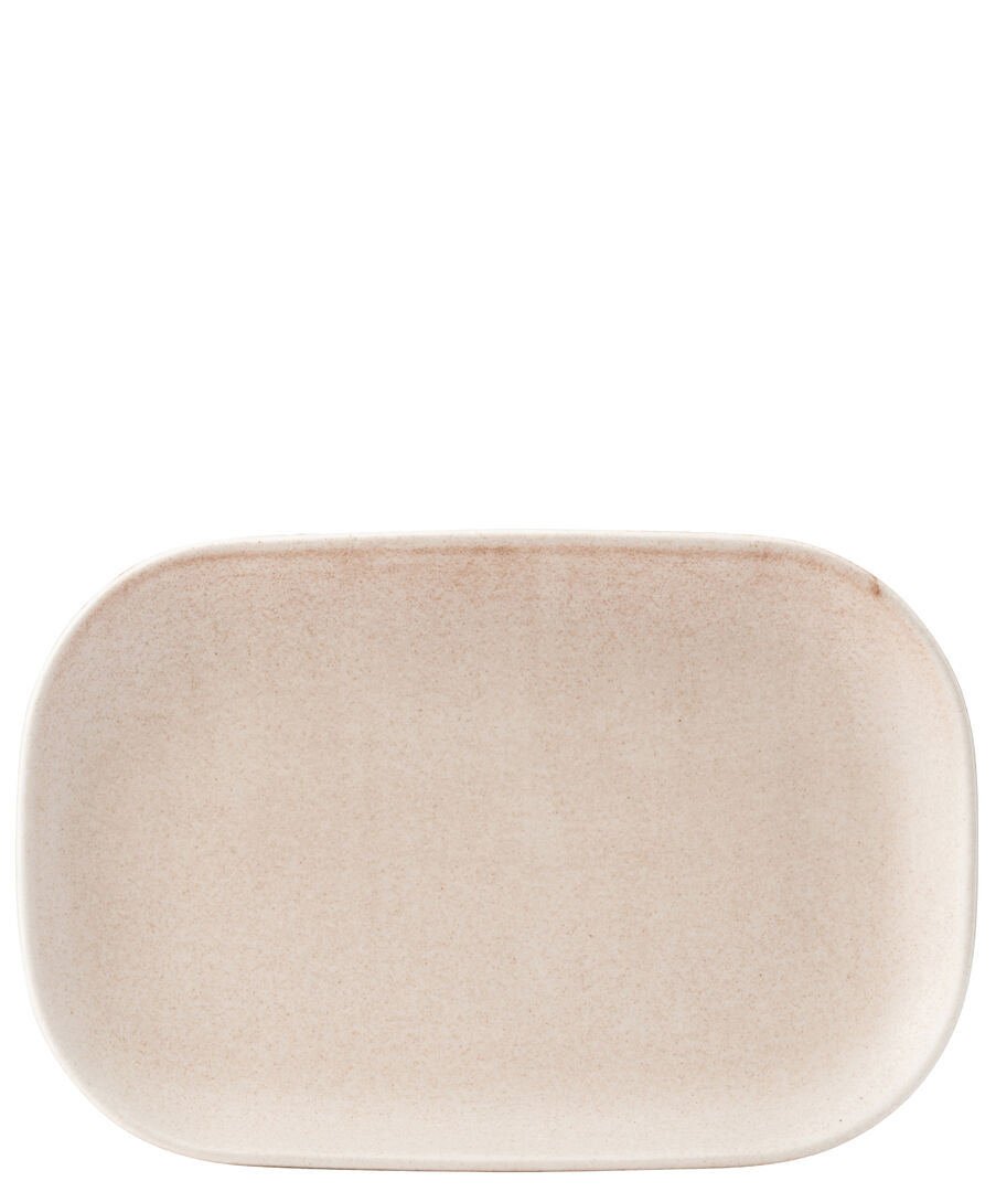 Utopia Parade Marshmallow Rectangular Platter (25x17cm)(Box of 6)