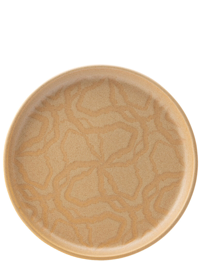 Utopia Maze Flax Walled Plate 8.25" (21cm)(Box of 6)