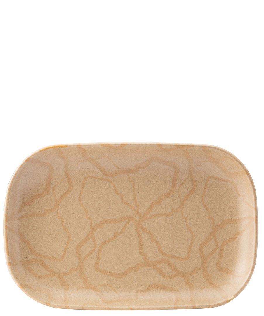 Utopia Maze Flax Rectangular Platter (25x17cm)(Box of 6)