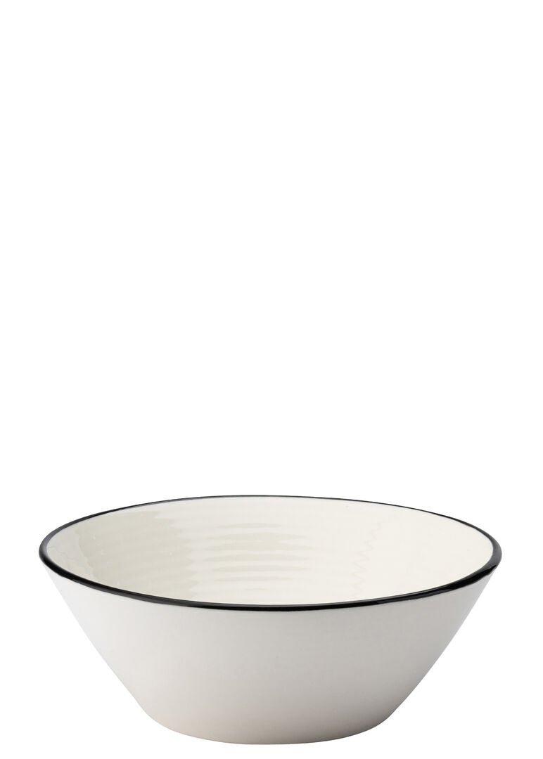 Utopia Homestead Black Conical Bowl 7.5" (19.5cm)(Box of 6)