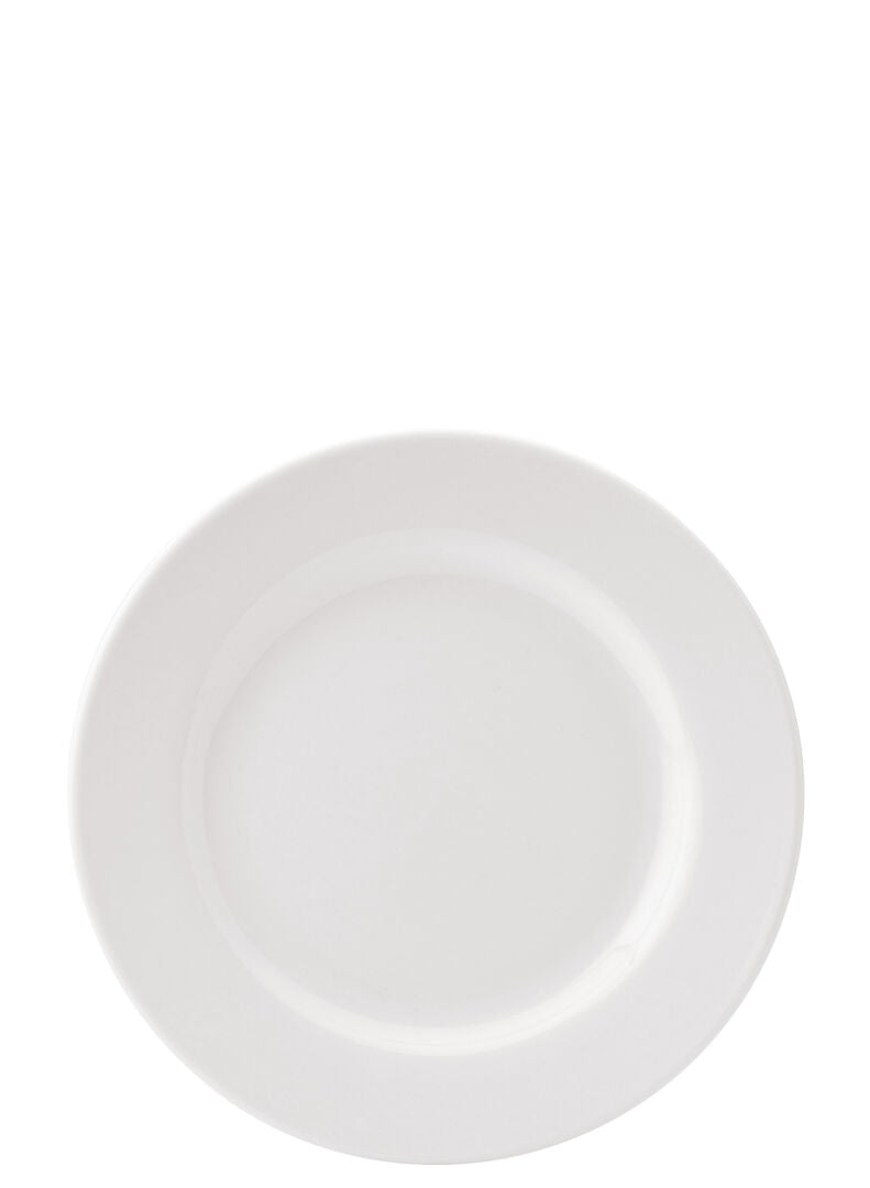 Utopia Pure White Wide Rim Plate 8" (20.25cm)(4 Boxes of 6)