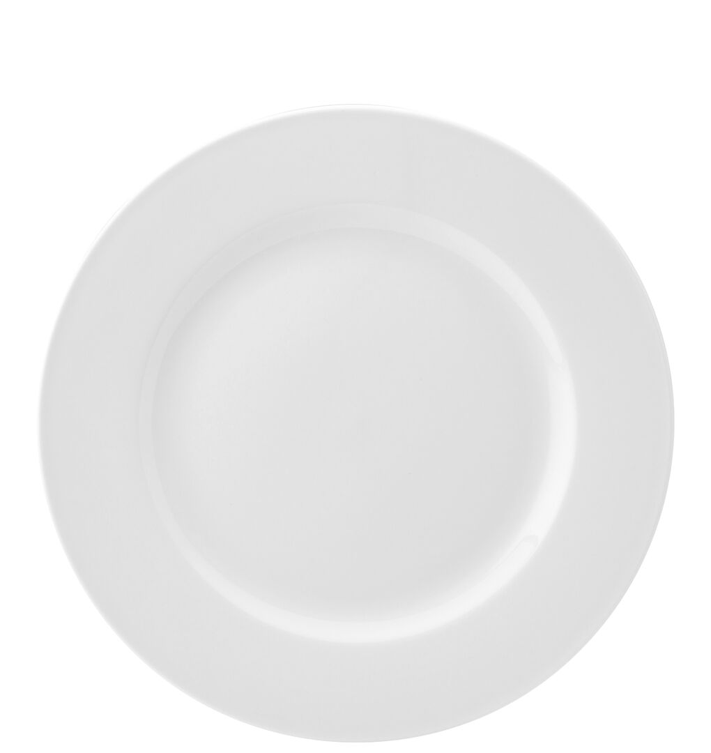 Utopia Pure White Wide Rim Plate 11.5" (29cm)(3 Boxes of 6)