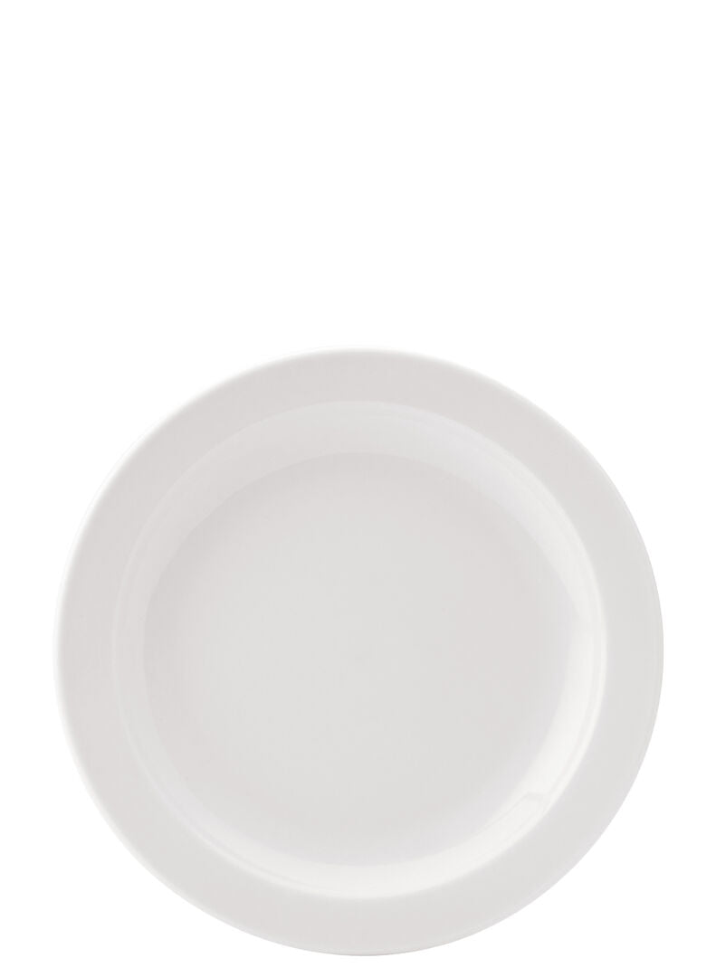 Utopia Pure White Narrow Rim Plate 8" (20.6cm)(6 Boxes of 6)