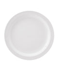Utopia Pure White Narrow Rim Plate 10.75" (27.3cm)(3 Boxes of 6)