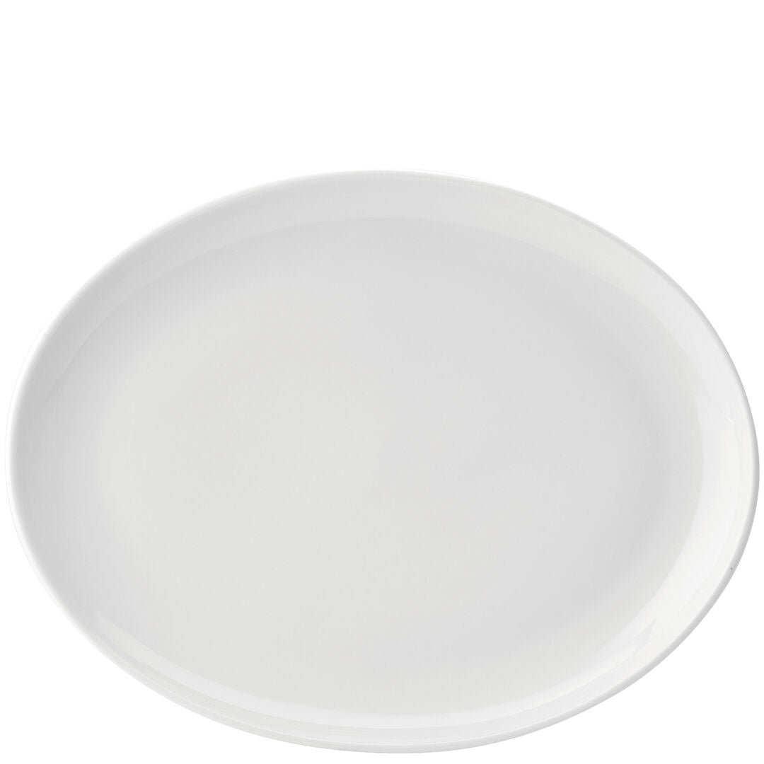 Utopia Pure White Oval Plate 14" (36cm)(3 Boxes of 6)
