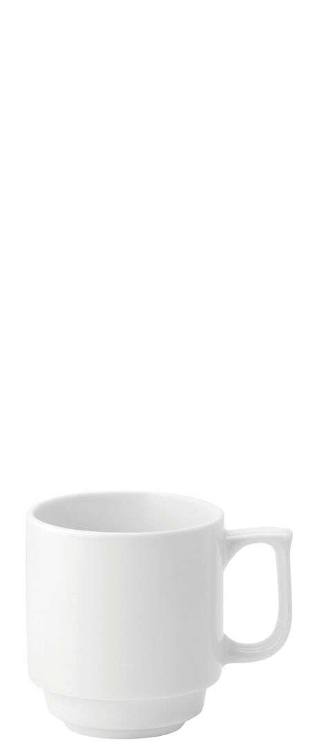 Utopia Pure White Stacking Mug 10oz (28cl)(6 Boxes of 6)