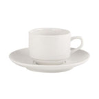 Simply Tableware Stacking Cup 7oz Box of 6 (Fits Saucer EC0014)