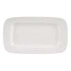 Simply Rimmed Rectangular Platter 26.4 x 15.3cm Box of 6