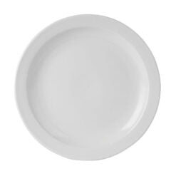 Simply Tableware Narrow Rim 25.5cm/10" Plate Box of 6