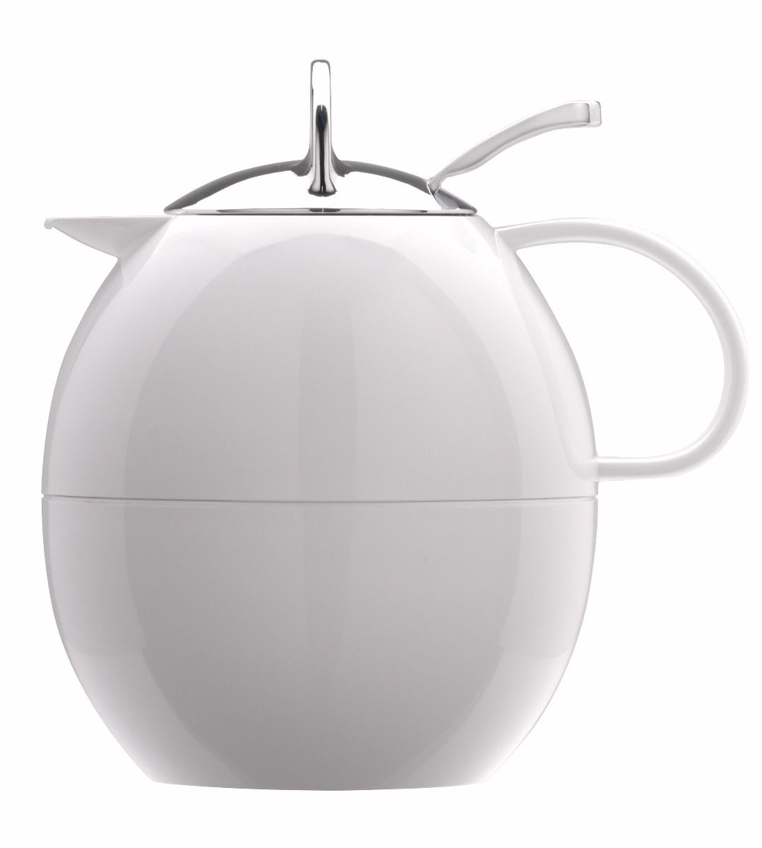 Egg Shaped Jug 1.0l White