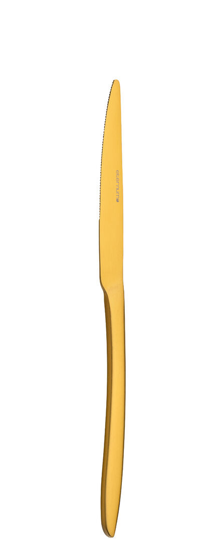 Utopia Orca Matt Gold Dessert Knife(Box of 12)
