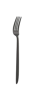 Utopia Orca Matt Black Dessert Fork(Box of 12)