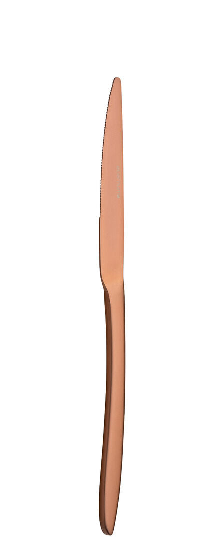 Utopia Orca Matt Copper Dessert Knife(Box of 12)