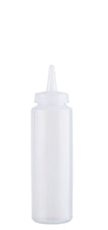 Utopia Clear Squeezy Sauce Bottle 8oz (23cl)(Box of 12)