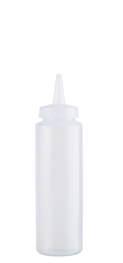 Utopia Clear Squeezy Sauce Bottle 8oz (23cl)(Box of 12)