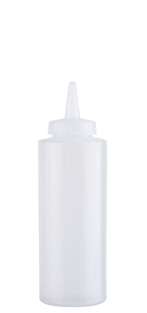 Utopia Clear Squeezy Sauce Bottle 12oz (34cl)(Box of 12)