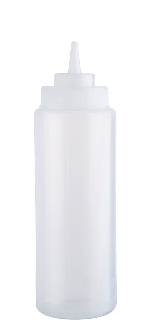Utopia Clear Squeezy Sauce Bottle 32oz (96cl)(Box of 12)