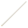 Utopia Paper Solid White Straw 8" (20cm)(24 Boxes of 250)