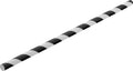 Utopia Paper Black Stripe Straw 8" (20cm)(24 Boxes of 250)