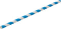 Utopia Paper Blue Stripe Straw 8" (20cm)(24 Boxes of 250)