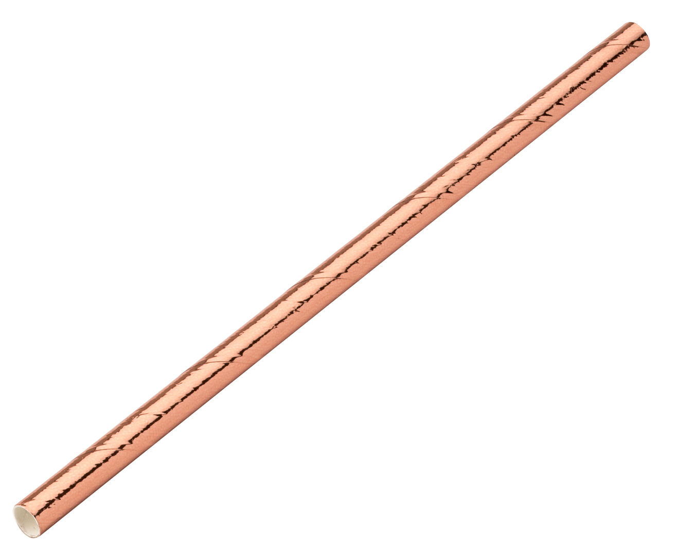 Utopia Paper Copper Cocktail Straw 5.5" (14cm) 5mm Bore(24 Boxes of 250)