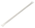 Utopia Paper Wrapped White Straw 8" (20cm) Box of 250(24 Boxes of 250)