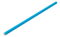 Utopia Paper Solid Blue Straw 8" (20cm) Box of 250(24 Boxes of 250)