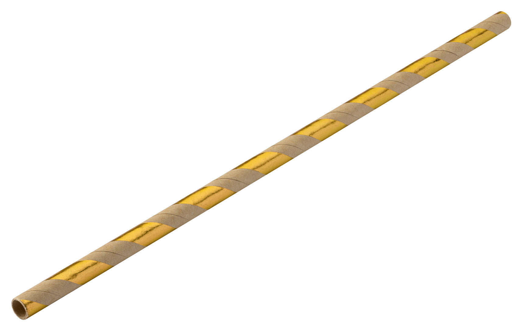 Utopia Paper Gold/Craft Straw 8" (20cm) Box of 250(24 Boxes of 250)