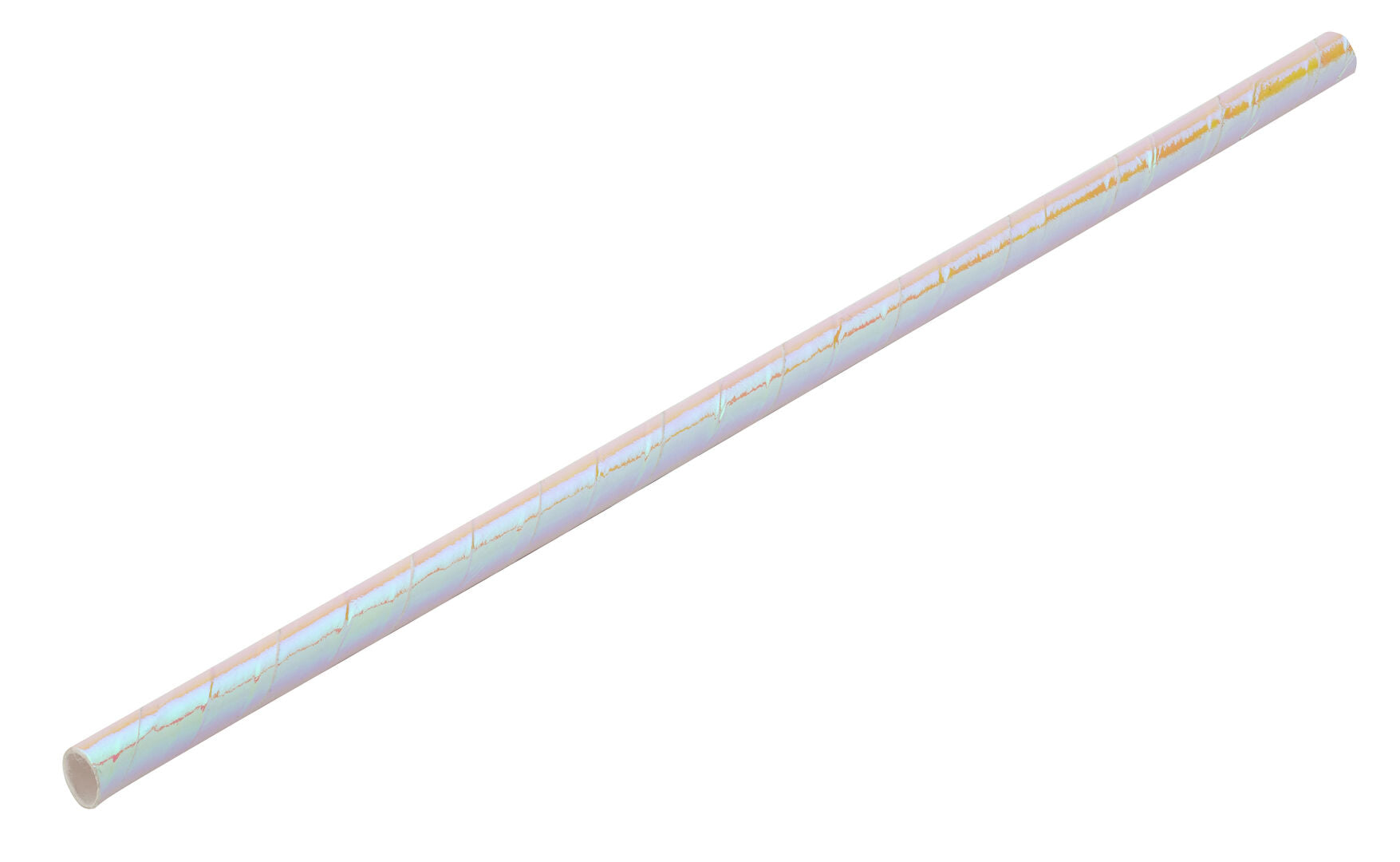 Utopia Paper Pearlescent Straw 8" (20cm) Box of 250(24 Boxes of 250)