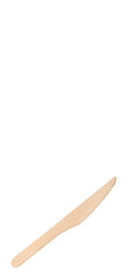 Utopia Economy Birch Wood Knife 6.25" (16cm)(10 Boxes of 100)