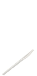 Utopia Natural Sugarcane Knife 6.5" (16.5cm) - Box of 100(10 Boxes of 100)